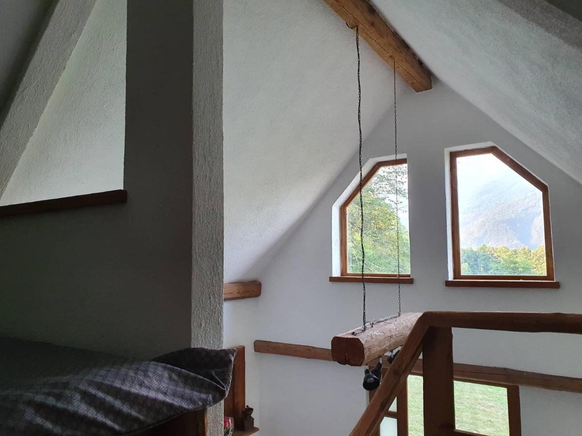 Vila Apartma Kacwa Kobarid Exteriér fotografie