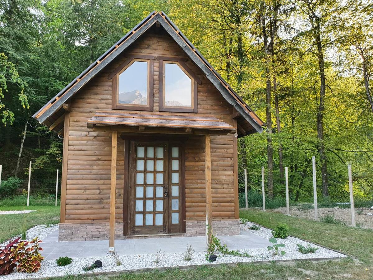 Vila Apartma Kacwa Kobarid Exteriér fotografie